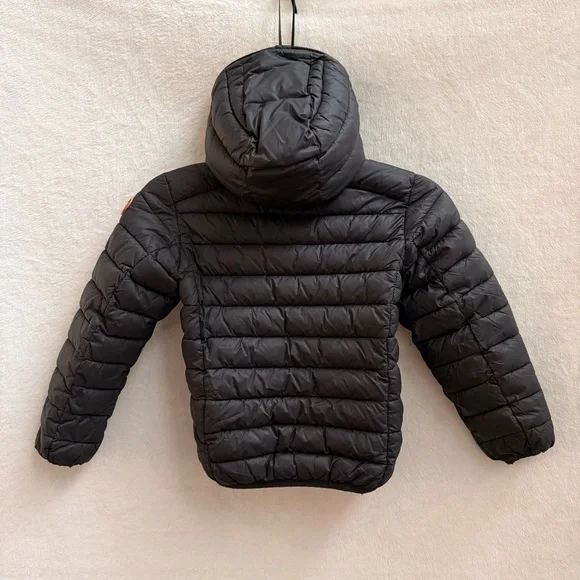 SAVE THE DUCK Puffer Jacket Boys Size 6 Kids Black